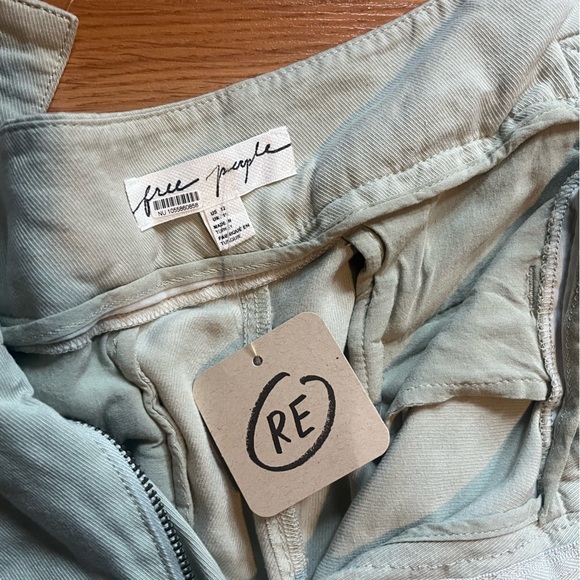 Free People Falling Out Straight Leg Trousers - Picture 5 of 7